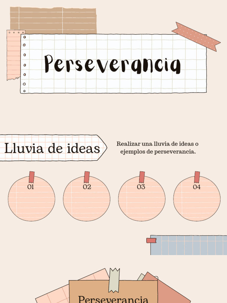 Valor de la Perseverancia para Niños | PDF