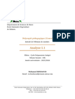 Polycopié - Analyse I.1