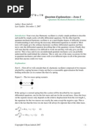 Download Quantum - Harmonic Oscillator by api-3758658 SN6847251 doc pdf
