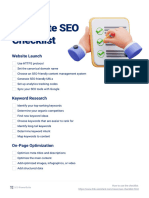 Checklist Seo