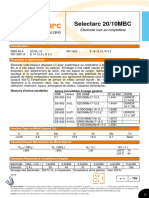 SELECTARC Electrode-Soudure-Arc-Rutile-Basique-Inox-20-10-Mbc