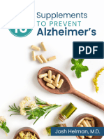 Top 10 Supplements To Prevent Alzheimer S by DR Josh Helman