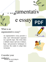 Argumentative Essay 1