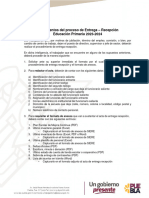 Lineamientos Del Proceso de Entrega Recepción DEP 2023-2024