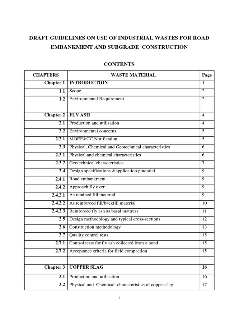 Draft Irc Sp 132 2022 Pdf Fly Ash Smelting