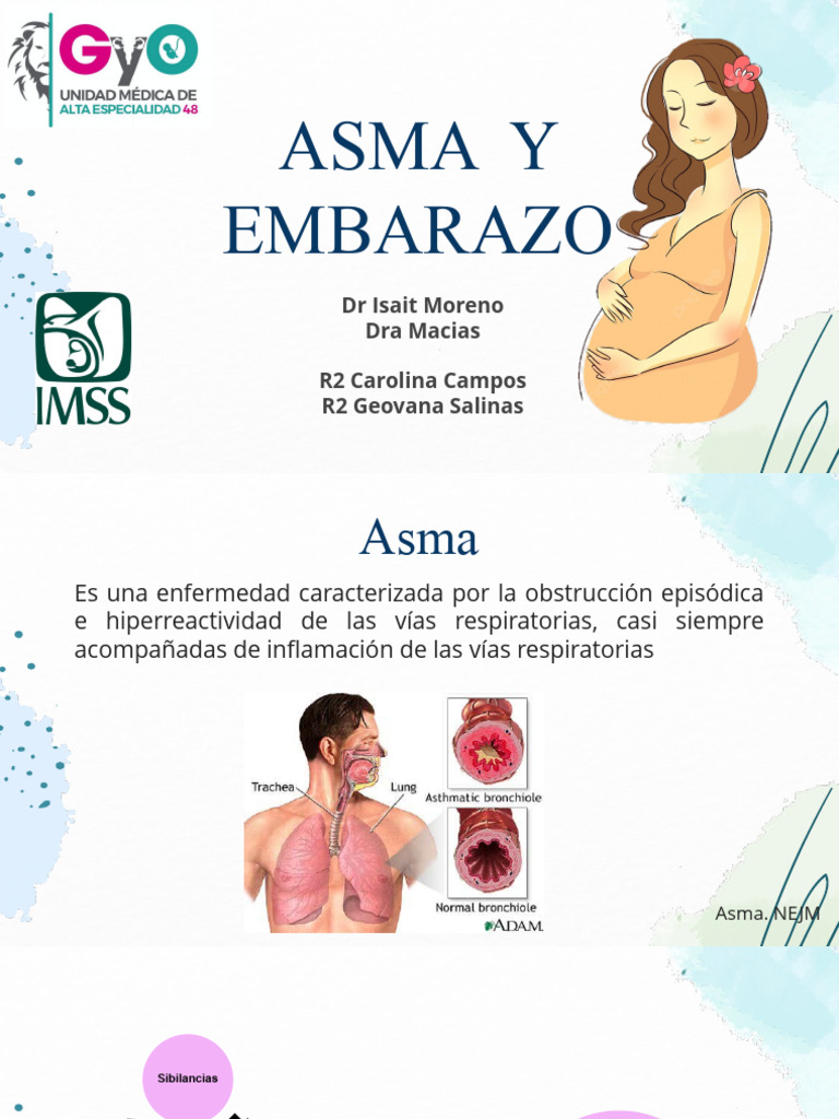 Asma y Embarazo: Riesgos y Manejo | PDF | Asma | Enfermedades y ...
