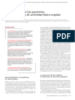 Como Motivar A Los Pacientes en La Practica Diaria de La Actividad Fisica