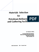 Materials Selection For Petroleum Refineries and Gathering