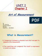 Chapter I - Art of Measurement