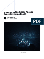 02 Build A Role Based Access Control in A Spring Boot 3 API