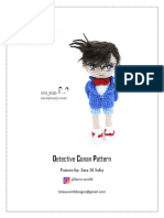 Detective Conan Free Pattern by Latea World Designs