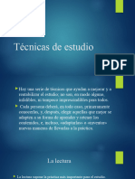 Técnicas de Estudio