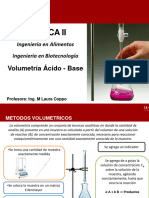 Volumetría Acido Base