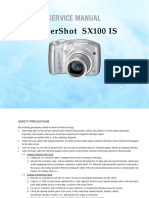 Canon Powershot Sx100is SM