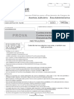 2023-10-22 TRT SC Analista Judiciário Área Administrativa (Prova e Gabarito)