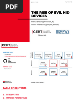 DFRWS EU19 - The Rise of HID Devices