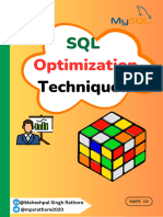 SQL Optimizations Techniques