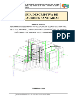 Memoria Sanitarias - Final PDF