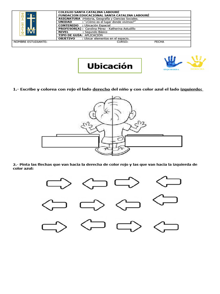 Ubicación espacial 2º | PDF