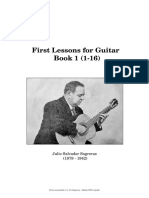 First Lessons Book 1 1-16 - Sagreras Julio Salvador 1879 - 1942