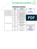 Programa Horario 2023 Electrotour