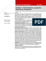 Ley 21.220 Teletrabajo Implementacion Experiencia Comparada