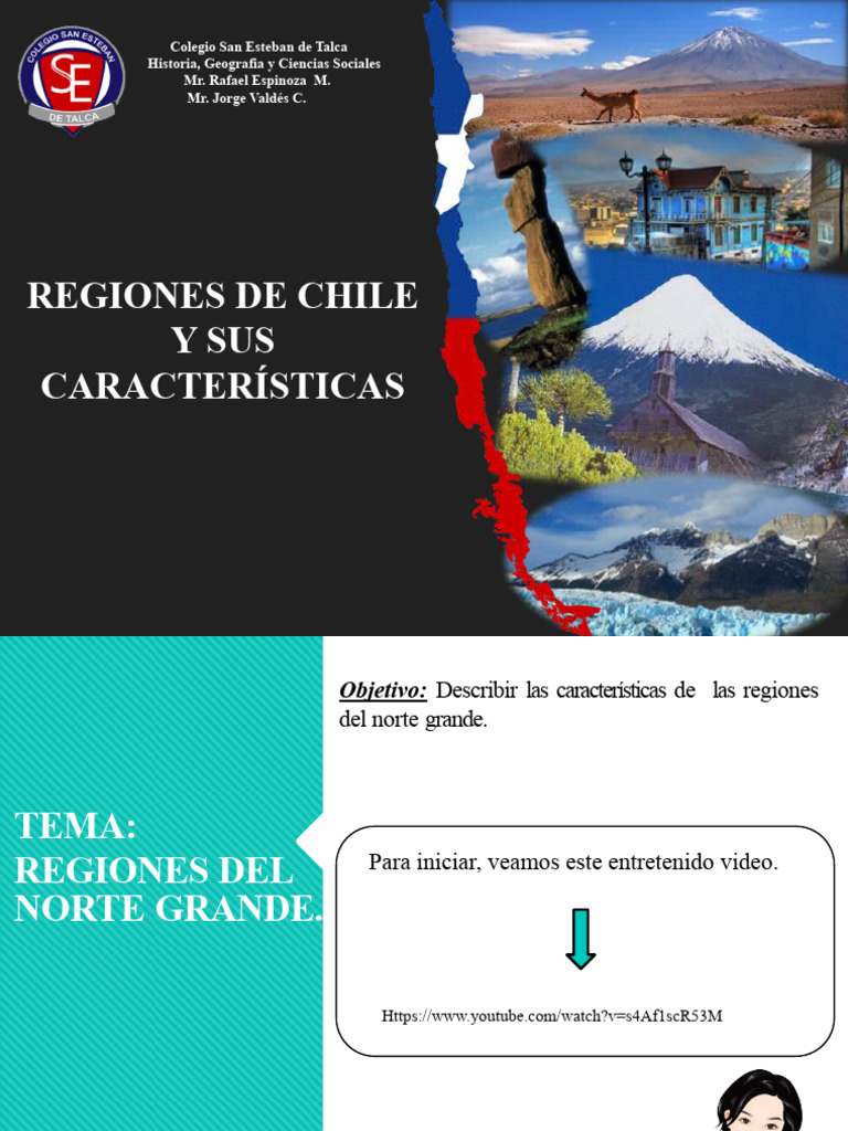 Regiones del Norte Grande de Chile | PDF | Geografía Física | Ciencias ...