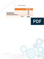 Modulo I - Plan de Evaluación