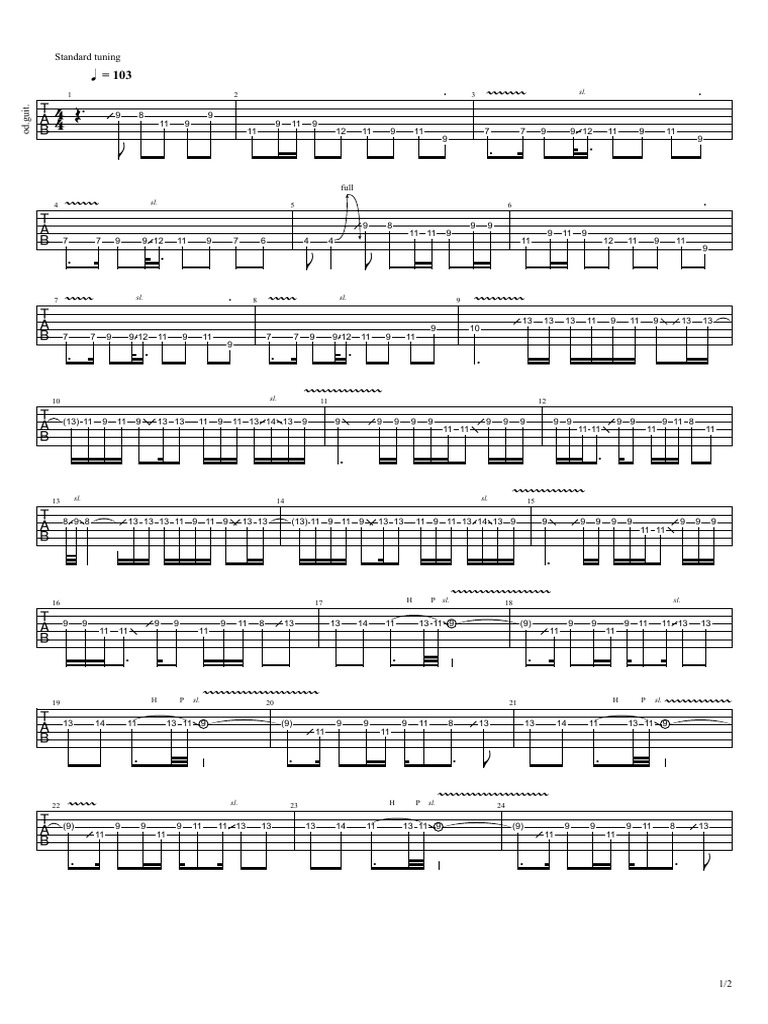Tabs de guitare FNAF pour débutants | PDF