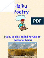 Haiku Poetry