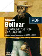Simon Bolivar Soberania Independencia y Justicia Social 1 1