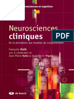 Neurosciences Cliniques. de La Perception Aux Troubles Du Comportement-2008
