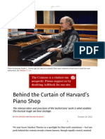 The Harvard Crimson - Behind The Curtain of Harvard's Piano Shop 3p