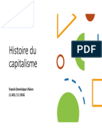 Histoire Du Capitalisme Introduction Générale