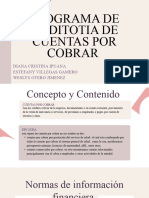 Programa de Auditoria de Cuentas Por Cobrar