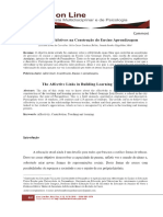 Vista Do Os Vínculos Afetivos Na Construção Do Ensino Aprendizagem