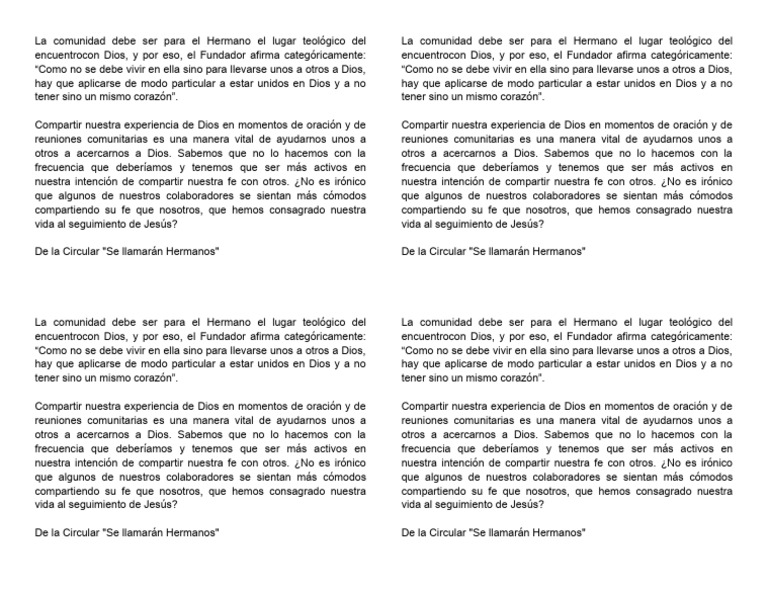 Comunidad y Encuentro con Dios | PDF | Dios | Oración
