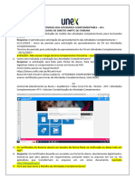 Orientações Gerais para A Solicitação Da Carga Horária Complementar 2023.2