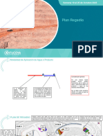 Plan de Regadio Del 19 Al 25 Octubre