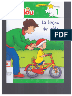 La Lecon de Vélo Caillou