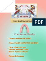 Infografia de Danza - 6°