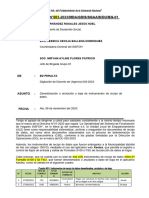 3.informe de Desestimación - Anulacion - Baja - DG - V1