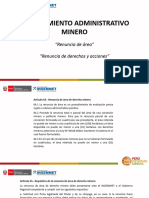 04b. Ingemmet Renuncia de Área de Derecho Minero y Renuncia de Derechos y Acciones Del Peticionario - Julio Vizcardo