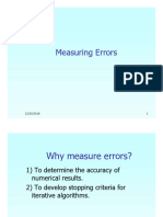 Measuring Errors