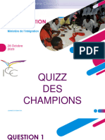 Quizz Journee D'integration