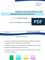 3 - Électronique de Puissance Variateur Vitesste