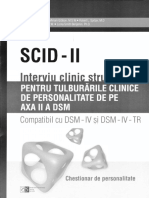 La Tema 4 - SCID II Chestionar de Personalitate