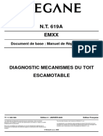 N.T. 619A Emxx: Diagnostic Mecanismes Du Toit Escamotable