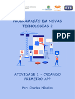 Ionic - Criando Primeiro App