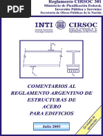 1224　-THE　ORIGINAL- Blu-ray Cirsoc 301-Acero | PDF | Viga (Estructura) | Tornillo